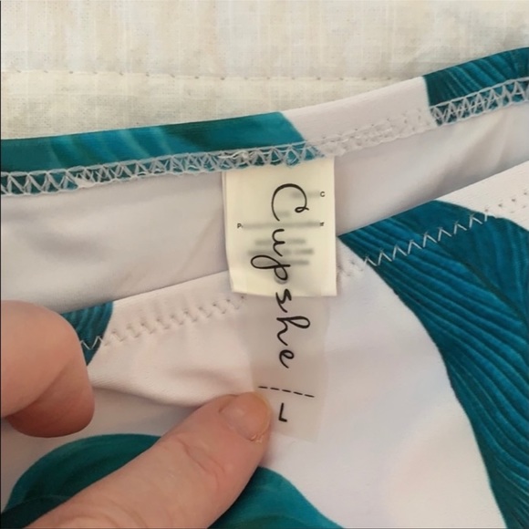 NEW Cupshe Leaf Print Bikini - Picture 12 of 16